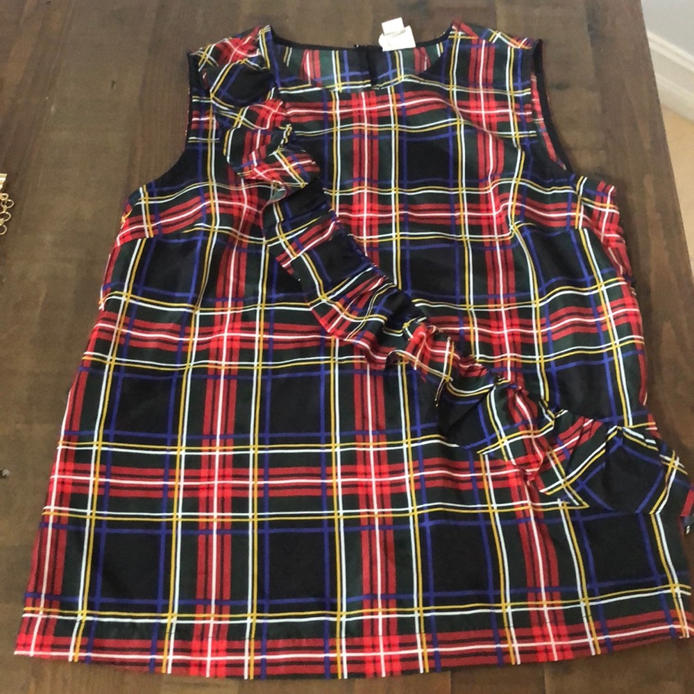 JCrew Tartan print